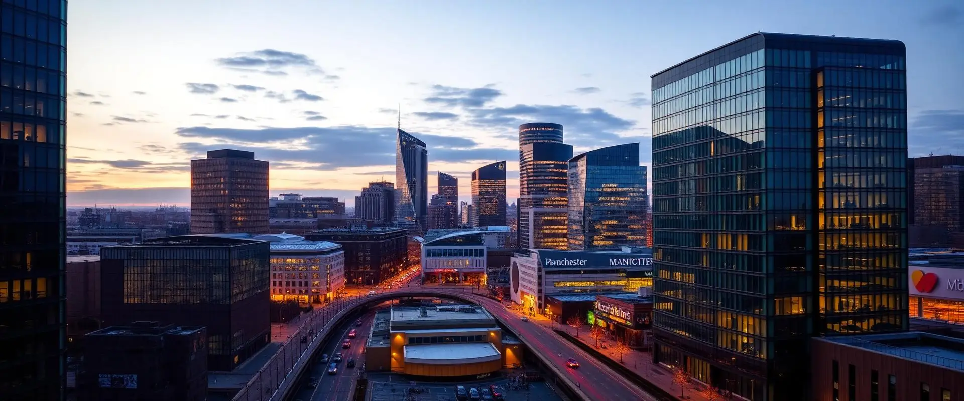 Manchester city skyline, home of NexaHire IT and AI recruitment